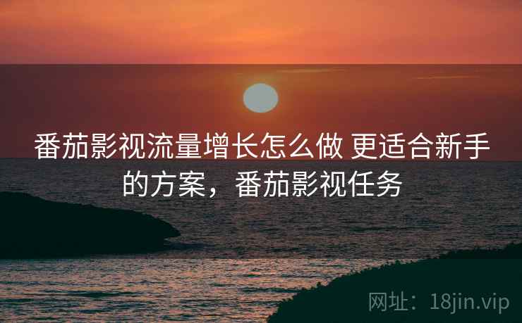 番茄影视流量增长怎么做 更适合新手的方案，番茄影视任务