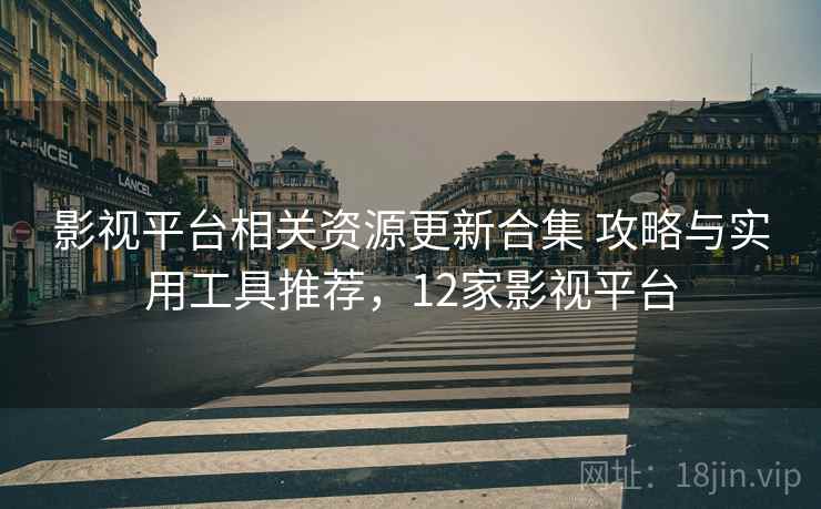 影视平台相关资源更新合集 攻略与实用工具推荐，12家影视平台