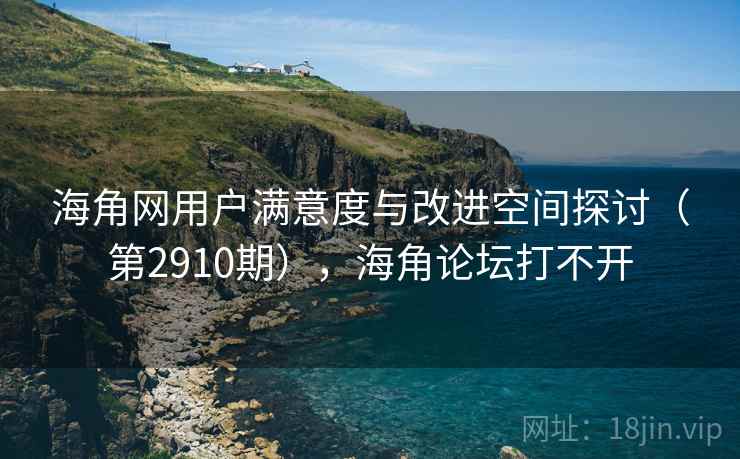海角网用户满意度与改进空间探讨（第2910期），海角论坛打不开